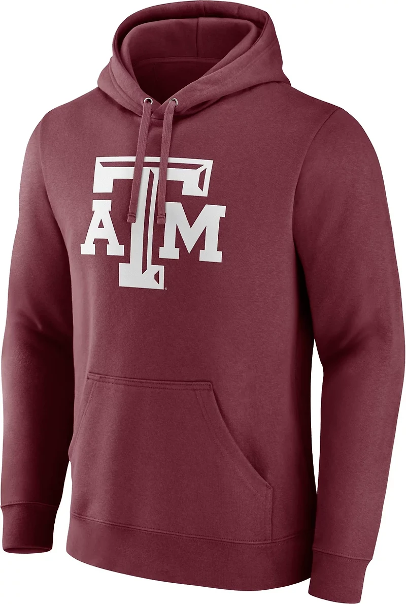 Fanatics Men's Texas A&M University Evergreen Fleece Applique Pullover Hoodie