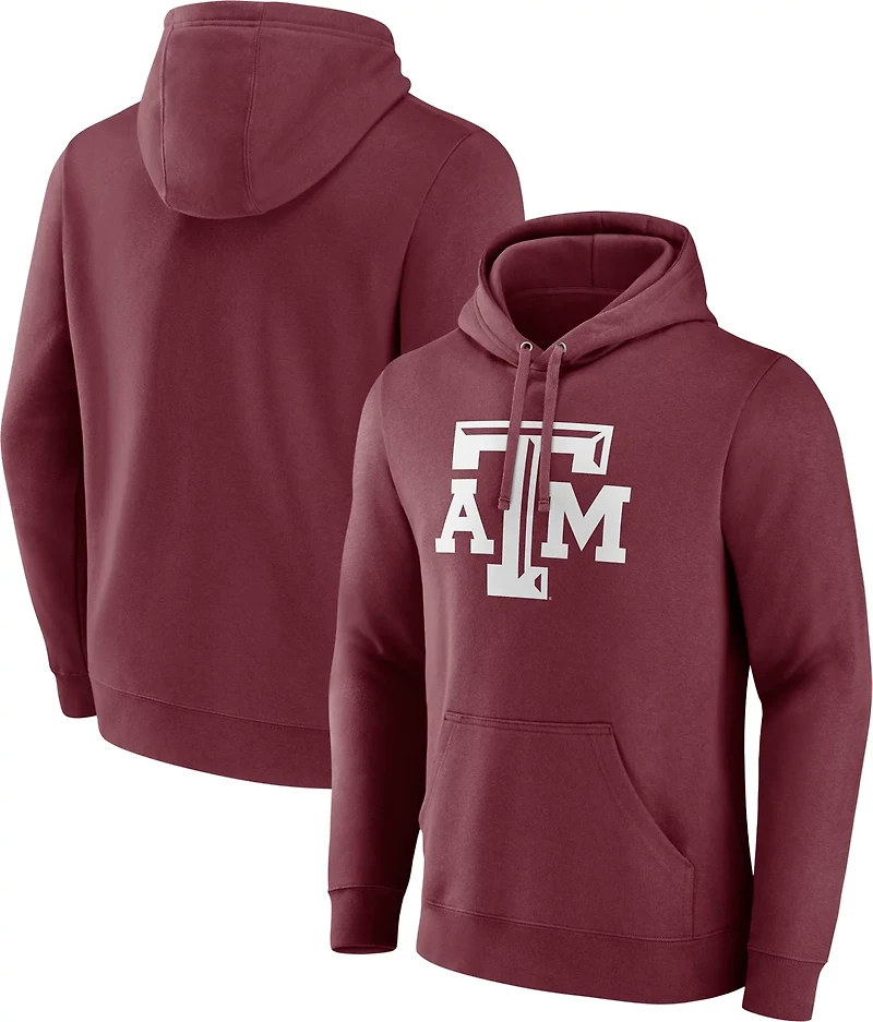 Fanatics Men's Texas A&M University Evergreen Fleece Applique Pullover Hoodie