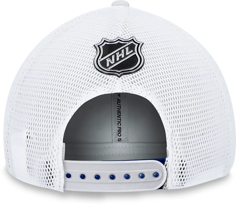 Fanatics Tampa Bay Lightning Authentic Pro Rink Structured Meshback with Snap Trucker Hat