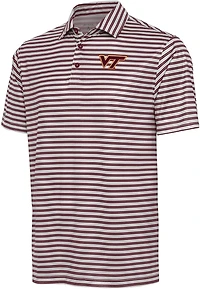 Antigua Men's Virginia Tech University The Turn Polo
