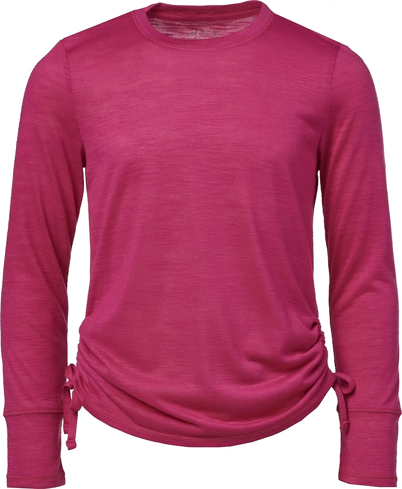 BCG Girls' Cinched Long Sleeve T-shirt