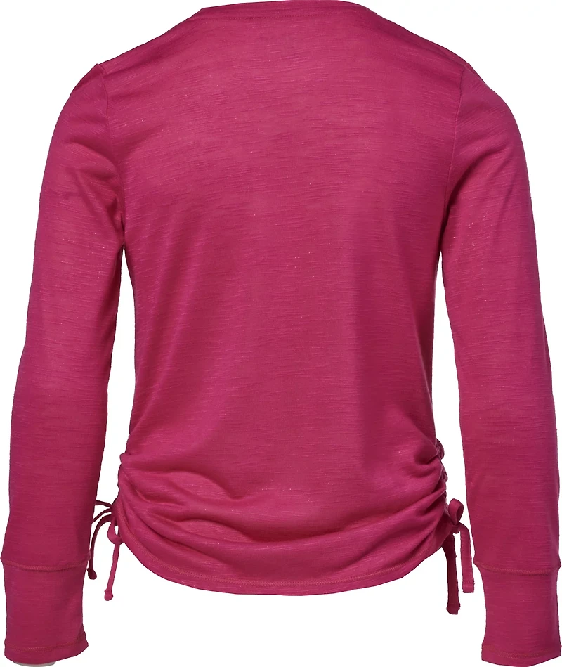 BCG Girls' Cinched Long Sleeve T-shirt