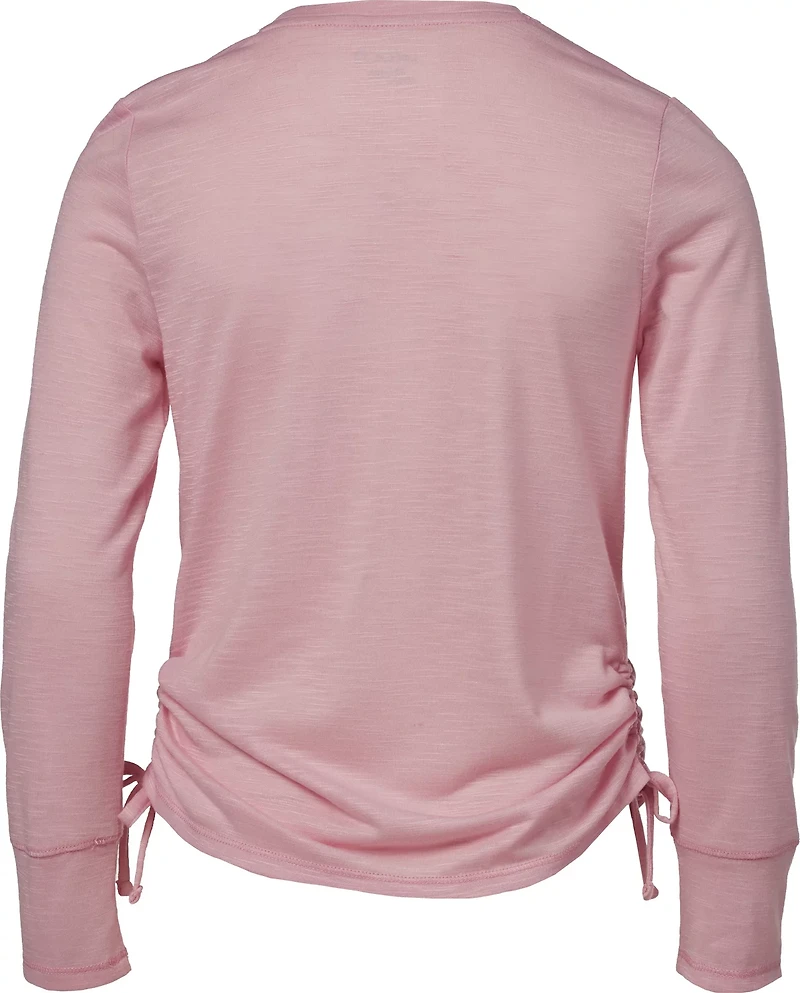 BCG Girls' Cinched Long Sleeve T-shirt