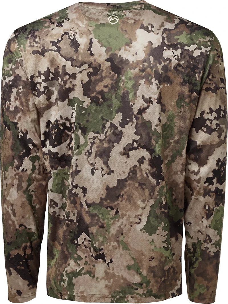 Magellan Outdoors Hunt Gear Men's Eagle Pass Tech Mesh Long Sleeve T-shirt