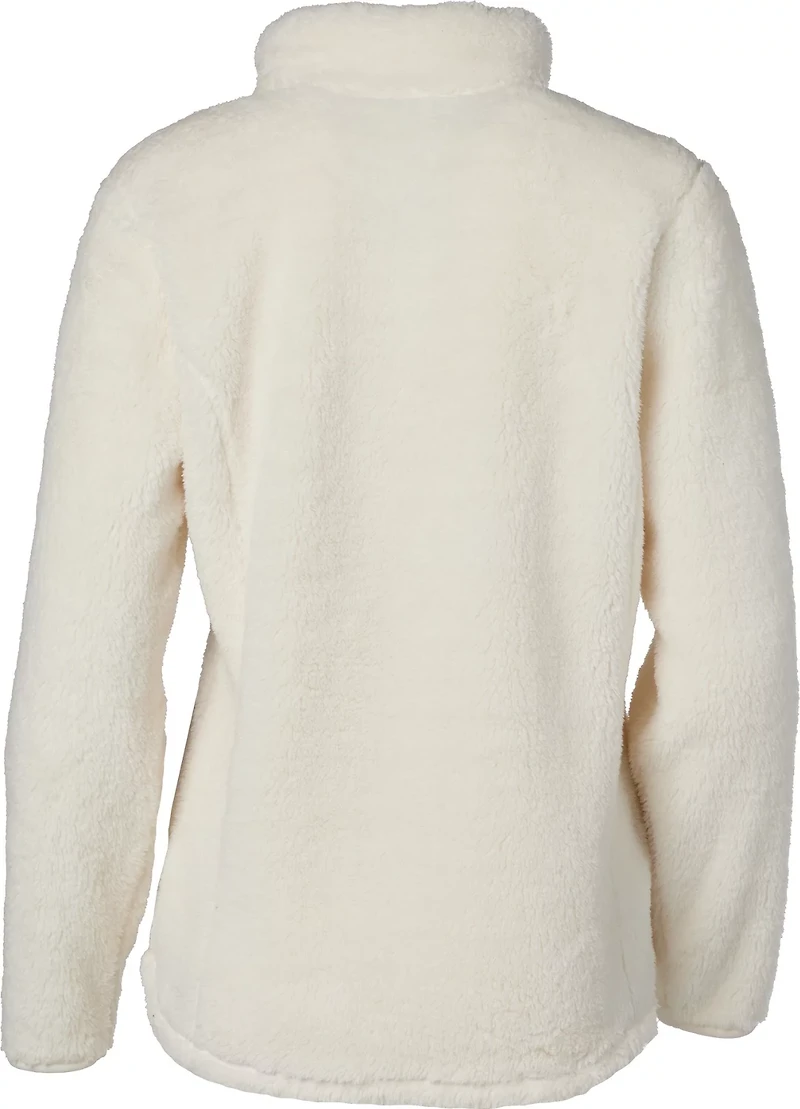 BCG Women's Cozy Fleece 1/4 Zip Long Sleeve Pullover