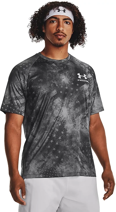 Under Armour Men's Freedom Tech Camouflage Short Sleeve T-shirt