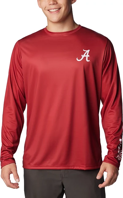 Columbia Sportswear Men's University of Alabama PHG Terminal Shot Logo Long Sleeve T-shirt