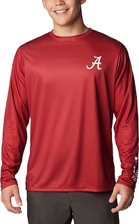 Columbia Sportswear Men's University of Alabama PHG Terminal Shot Logo Long Sleeve T-shirt