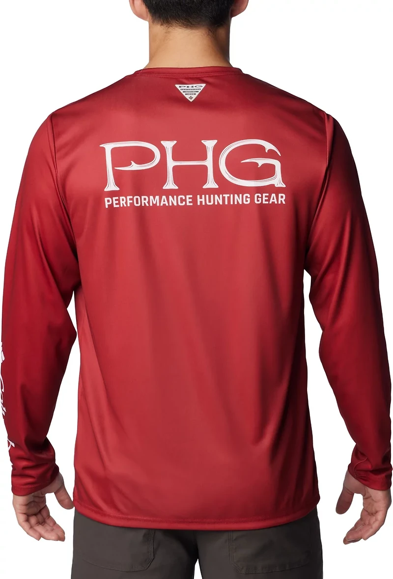 Columbia Sportswear Men's University of Alabama PHG Terminal Shot Logo Long Sleeve T-shirt