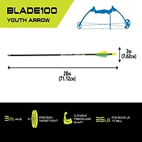 Allen Company Razor Blade 100 Youth Arrows 3-Pack
