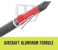 Allen Company Velox Photon Three-Blade Archery Broadheads 3-Pack