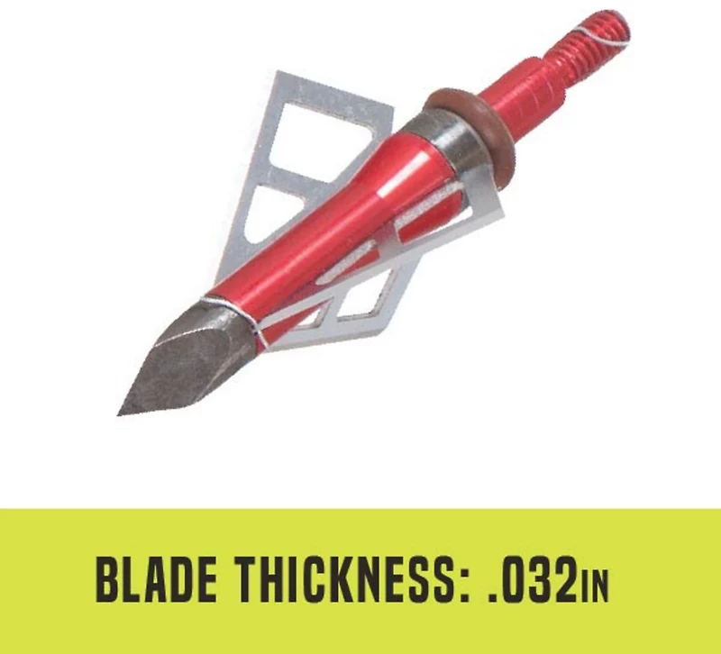 Allen Company Velox Photon Three-Blade Archery Broadheads 3-Pack