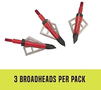 Allen Company Velox Photon Three-Blade Archery Broadheads 3-Pack