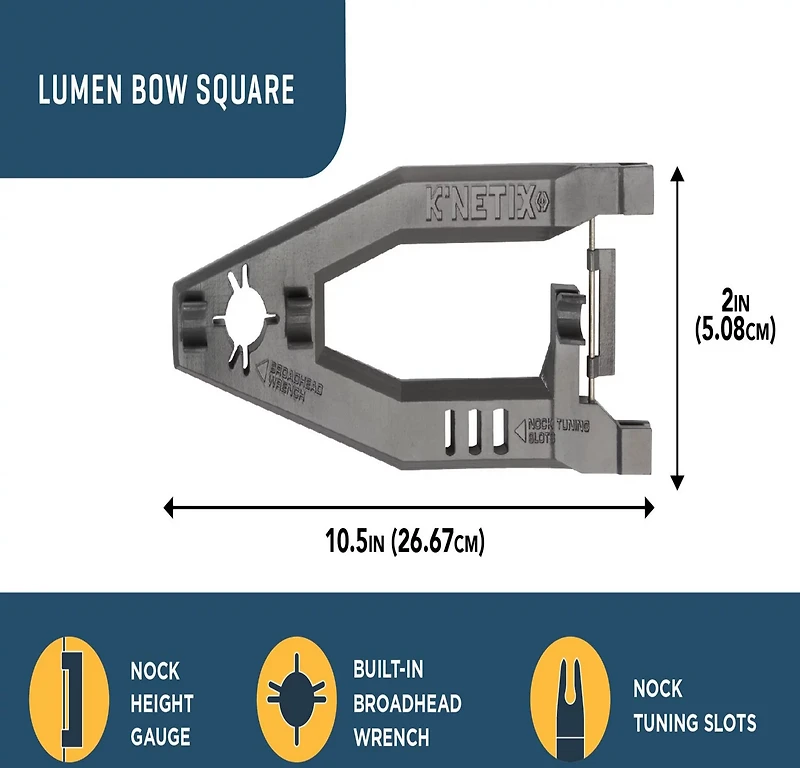 Allen Company K'Netix Lumen Bow Square 3-in-1 Multitool