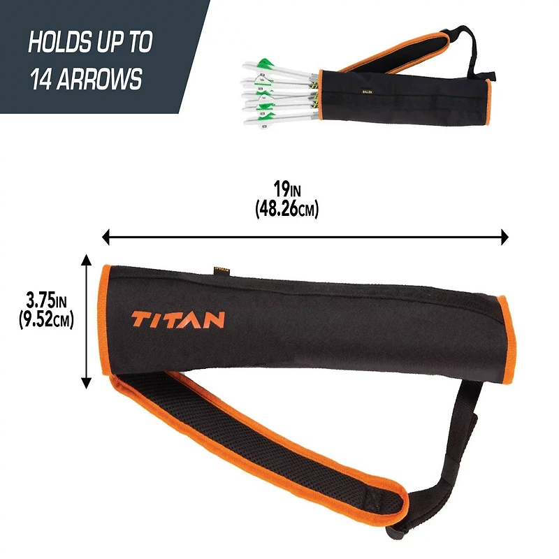 Allen Company Titan Compact Back Quiver