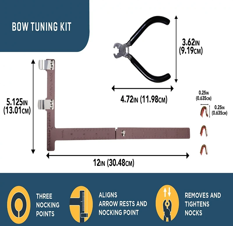 Allen Company K'Netix Compact Bow Tuning Kit