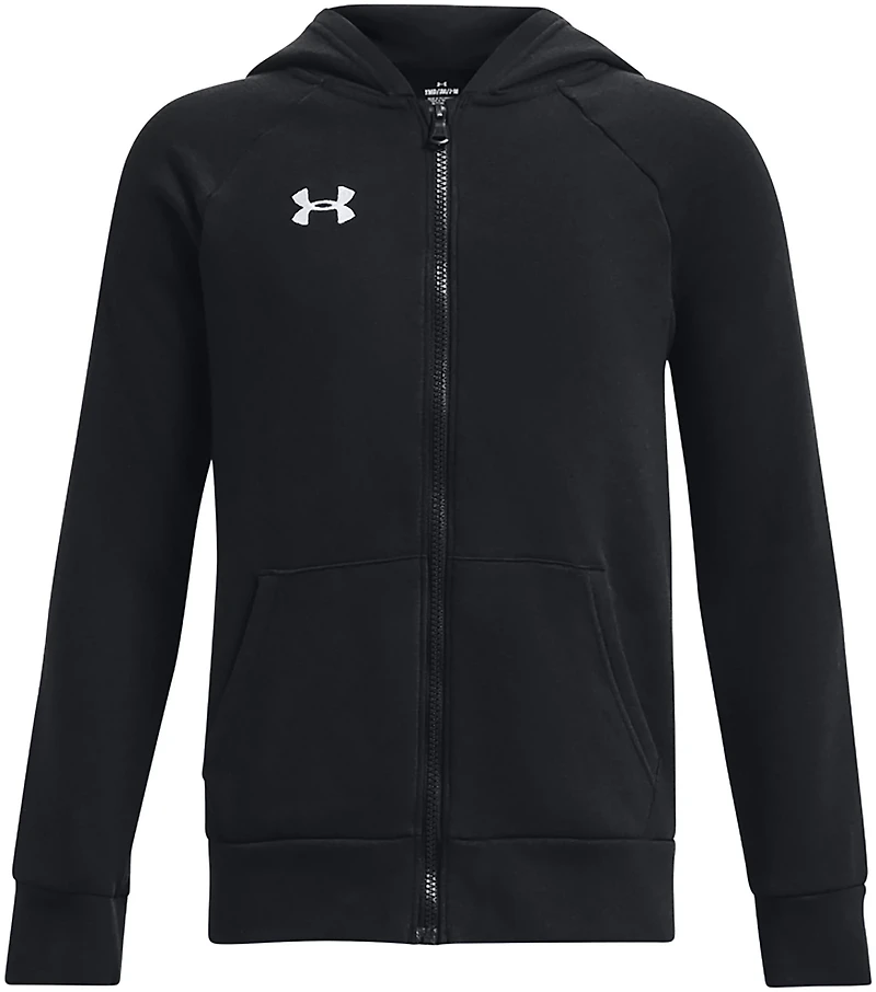 Under Armour Boys' Rival Fleece Full-Zip Hoodie