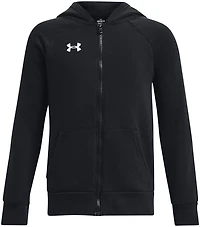 Under Armour Boys' Rival Fleece Full-Zip Hoodie