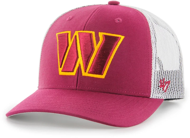 '47 Men's Washington Commanders Primary Logo Trucker Cap