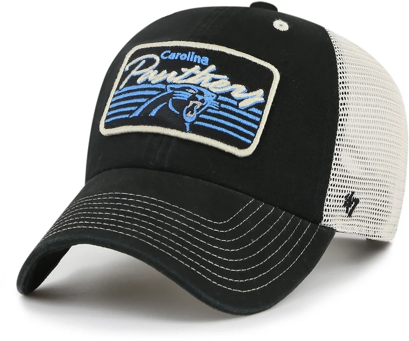 '47 Carolina Panthers Primary Logo Five Point Clean Up Cap