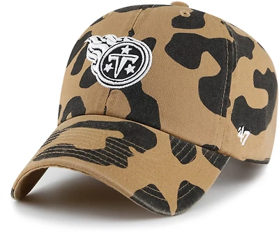 '47 Women's Tennessee Titans Primary Logo Rosette Clean Up Cap