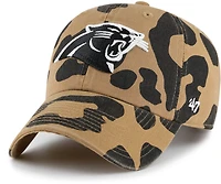 '47 Women's Carolina Panthers Primary Logo Rosette Clean Up Cap
