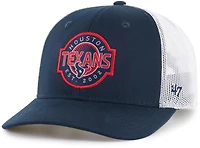 '47 Youth Houston Texans Primary Logo Scramble Strap Trucker Cap