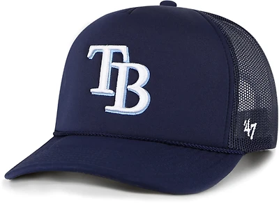 '47 Men's Tampa Bay Rays Foam Front Mesh Trucker Cap