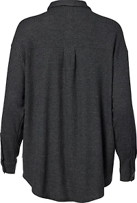 Magellan Outdoors Women's Happy Camper Waffle Shirt Jacket