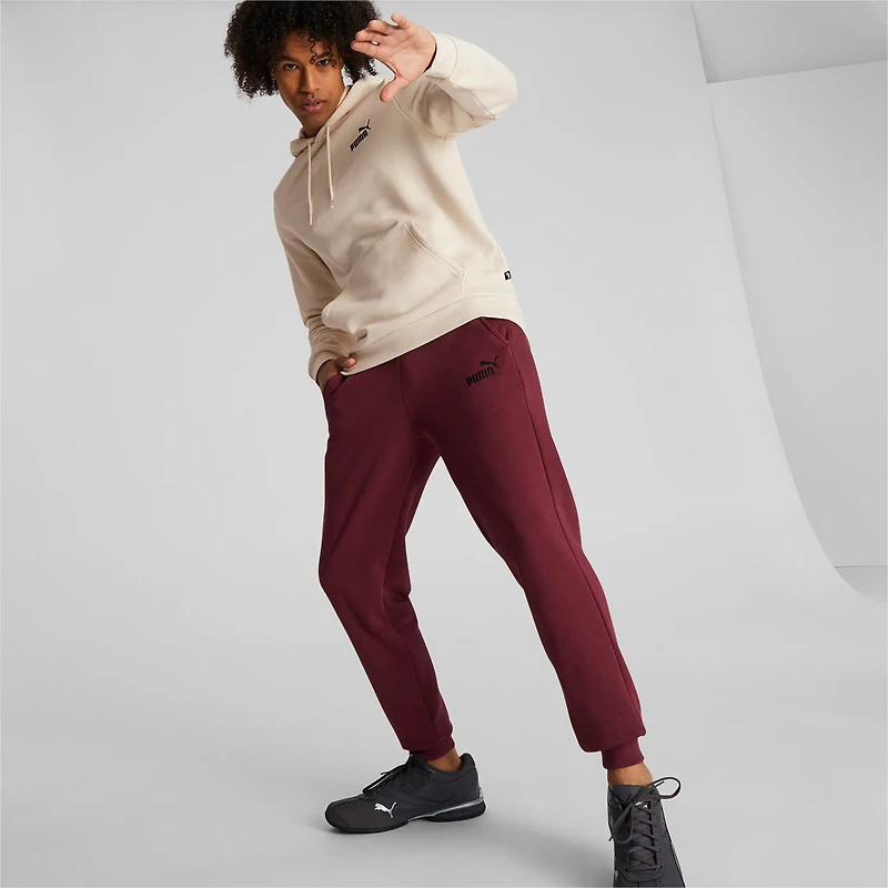 PUMA Men's Essential+ Embroidery Logo Fleece Hoodie