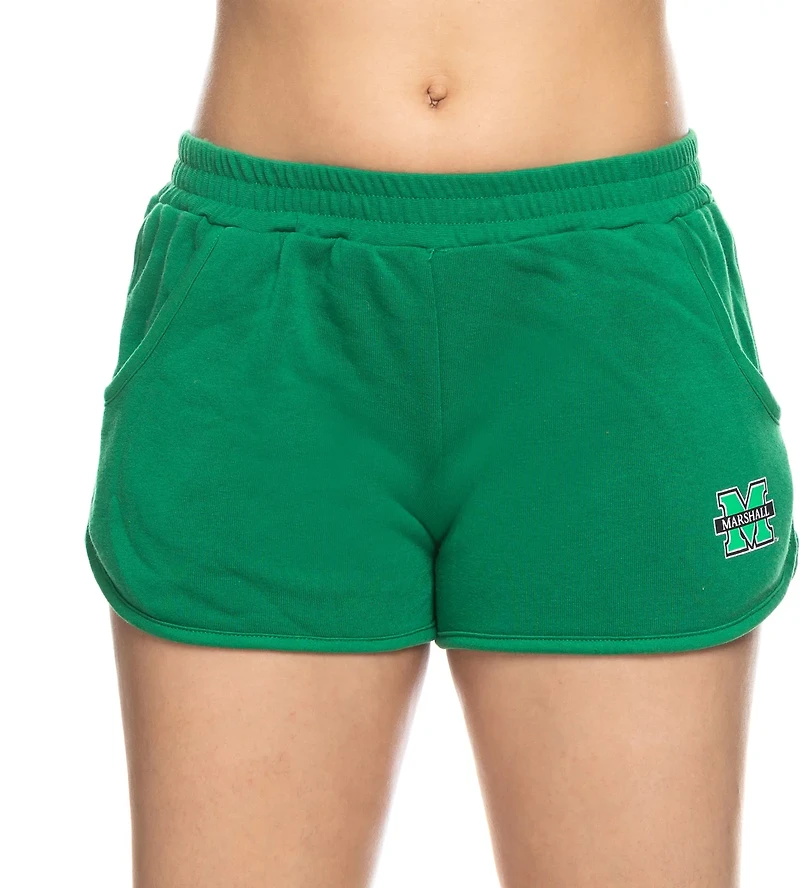 ZooZatz Women's Marshall University Fleece Shorts