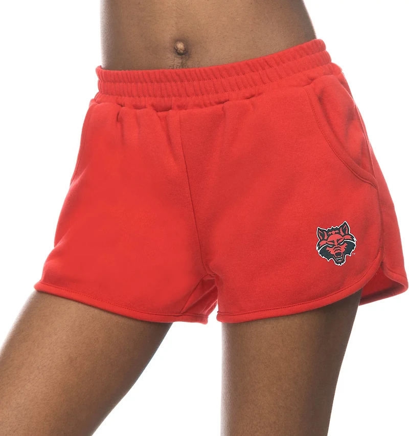 ZooZatz Women's Arkansas State University Fleece Shorts