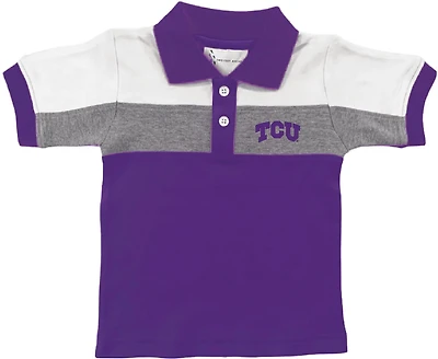 Atlanta Hosiery Company Toddler Texas Christian University Color Block Polo