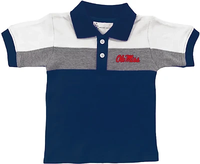 Atlanta Hosiery Company Toddler University of Mississippi Color Block Polo