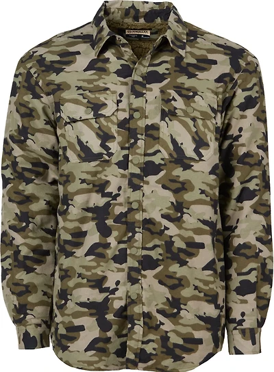 Magellan Outdoors Men's Campfire Flannel Fleece Shacket Jacket