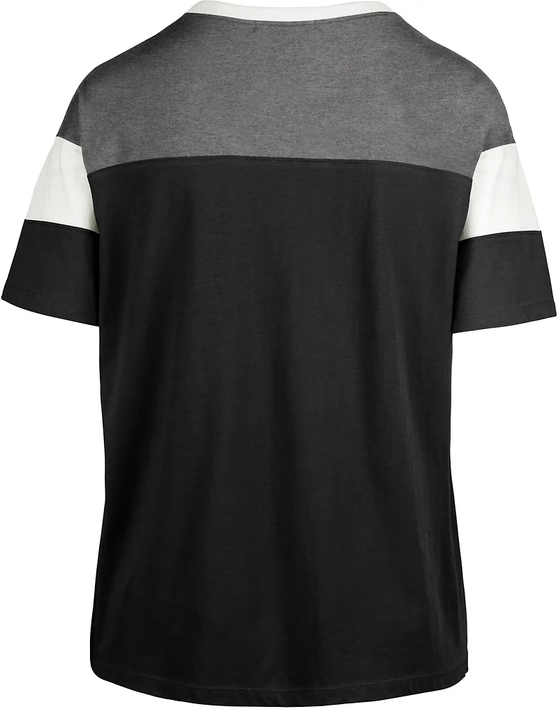 '47 Women's Carolina Panthers Breezy Time Off T-shirt