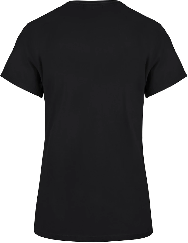 '47 Women's Carolina Panthers Free Spirit Frankie Short Sleeve Shirt