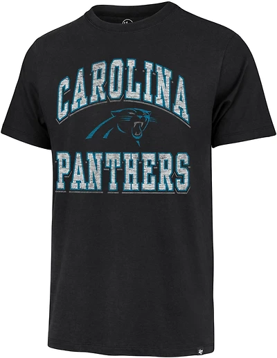'47 Men's Carolina Panthers Play Action Franklin Short Sleeve Shirt