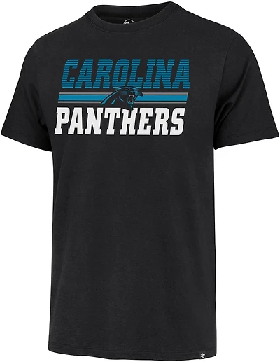 '47 Men's Carolina Panthers Run Thru Franklin Short Sleeve Shirt