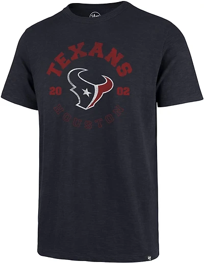 '47 Men's Houston Texans Top Off Shrum Short Sleeve Shirt