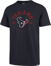 '47 Men's Houston Texans Top Off Shrum Short Sleeve Shirt