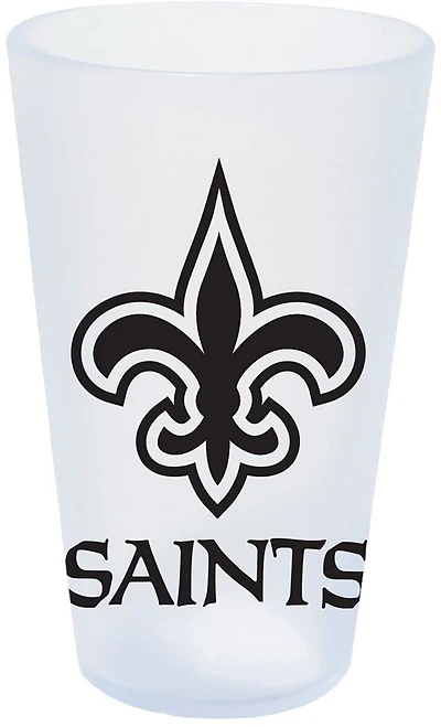 WinCraft New Orleans Saints Ice Silicone Pint Glass