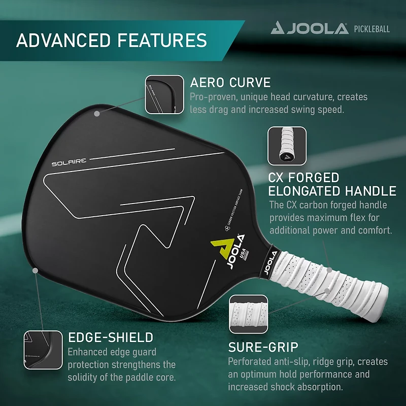 JOOLA Solaire SFS 14mm Pickleball Paddle