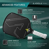 JOOLA Solaire SFS 14mm Pickleball Paddle