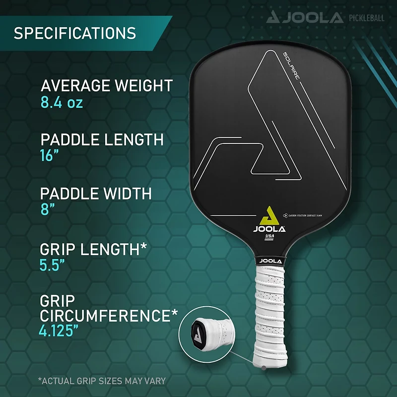 JOOLA Solaire SFS 14mm Pickleball Paddle