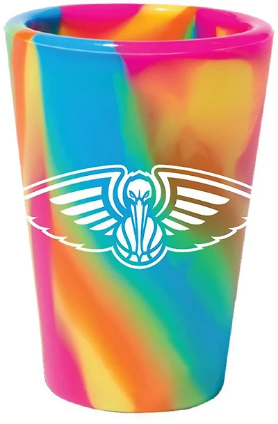 WinCraft New Orleans Pelicans Hippie 1.5 oz Silicone Shot Glass