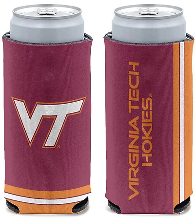 WinCraft Virginia Tech Primary Logo Slim Can Cooler