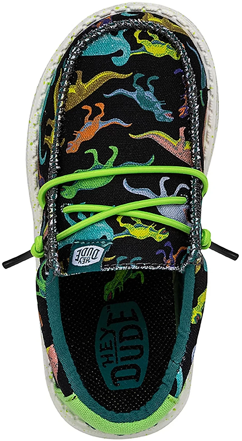 HEYDUDE Toddler Boys’ Wally Dino Shoes
