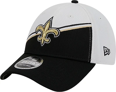 New Era Men's New Orleans Saints 2023 Sideline Stretch Snapback 9FORTY Cap