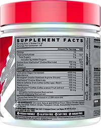 GHOST LEGEND V3 Blue Raspberry Pre-Workout Supplement